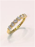 Anello Donna in Oro giallo Zircone Vidali Gioielli ANOR-82-34